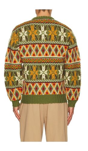 Crew Fair Isle Pattern 3G Sweater in . Size L. Also in M - Beams Plus - Modalova