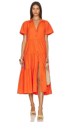 Havana Dress in Orange. - size L (also in M, S, XS) - Brochu Walker - Modalova