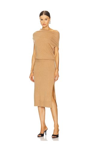 Lori Sleeveless Dress in Tan. - size L (also in M) - Brochu Walker - Modalova