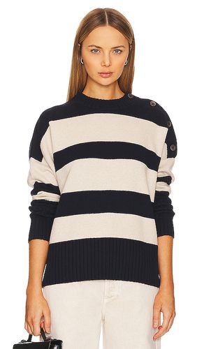 Cy stripe sweater in color navy size L in - Navy. Size L (also in S) - Brochu Walker - Modalova