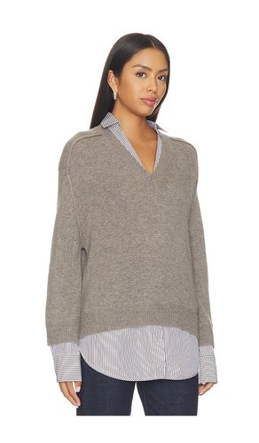 V-NECK PRINTED LAYERED PULLOVER in . Größe M. Also in S - Brochu Walker - Modalova
