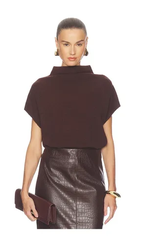 Morten Funnel Neck Cashmere Top in . Taglia L. Also in M, S - Brochu Walker - Modalova