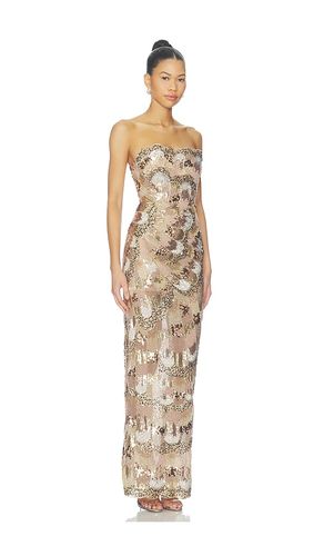 Strapless Embellished Maxi Dress in Neutral. - size S (also in XL, XS) - Bronx Banco - Modalova