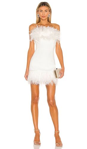 Lola Blanc Mini Feather Dress in . - size L (also in S, XS) - Bronx Banco - Modalova