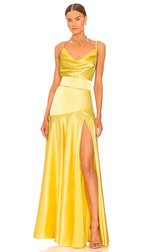 Vestido maxi en color amarillo talla L en - Yellow. Talla L (también en M) - Bronx and Banco - Modalova