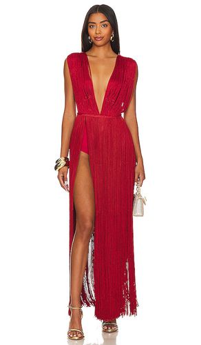 Vestido midi sierra en color talla M en - Red. Talla M (también en L, S, XL) - Bronx and Banco - Modalova