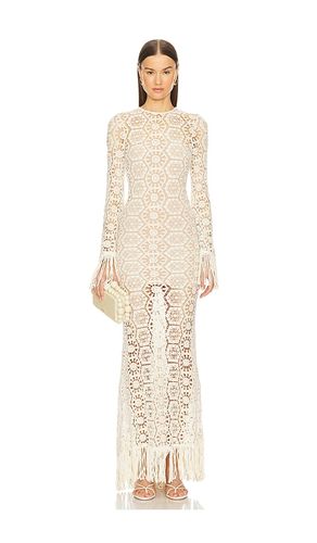 Maia Fringe Gown in . - size L (also in M, S, XL, XS) - Bronx and Banco - Modalova