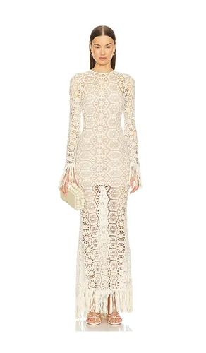 Maia Fringe Gown in . - size M (also in S, XL, XS) - Bronx and Banco - Modalova