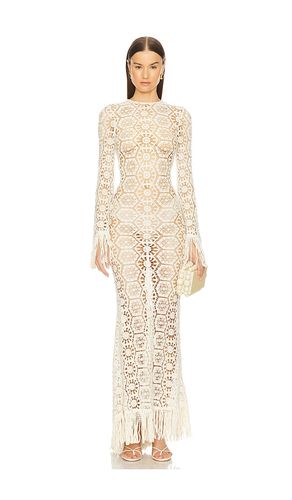 GEHÄKELTES MAXIKLEID in . Größe S. Also in XS, M, L - Bronx Banco - Modalova