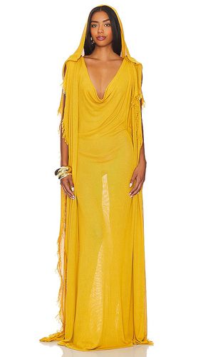 Vestido largo kahlia en color talla M en - Mustard. Talla M (también en L, S, XL, XS - Bronx and Banco - Modalova