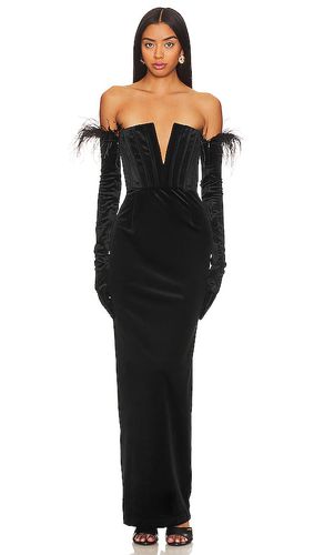 Vestido largo florentina en color talla XS en - Black. Talla XS (también en L, S) - Bronx and Banco - Modalova