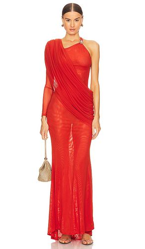 Vestido largo natalia en color talla L en - Red. Talla L (también en M, S, XS) - Bronx and Banco - Modalova