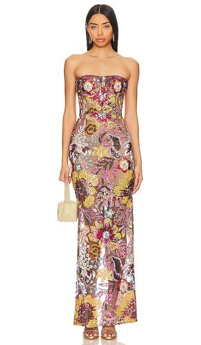 Dahlia Maxi Dress in Green. - size M (also in S, XS) - Bronx and Banco - Modalova