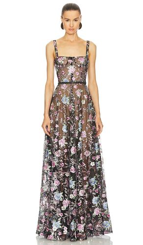 ABENDKLEID MIDNIGHT EMBROIDERED FLORAL MULTI in . Size L - Bronx and Banco - Modalova