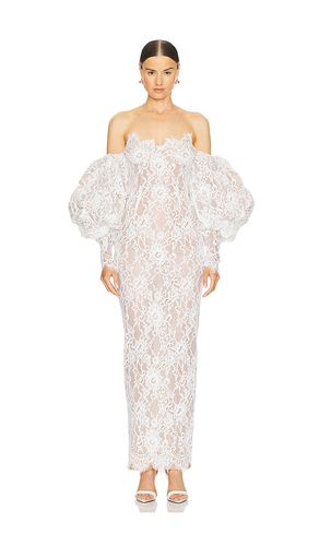 Colette Blanc Off The Shoulder Gown in . Taglia L, S - Bronx and Banco - Modalova