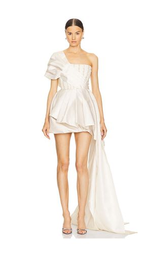 Vestido genevive blanc high low en color talla M en - Cream. Talla M (también en L, S, XL, XS) - Bronx and Banco - Modalova