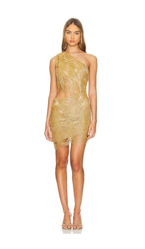 X REVOLVE Wayla One Shoulder Mini Dress in Metallic . - size M (also in L, S, XL) - Bronx and Banco - Modalova