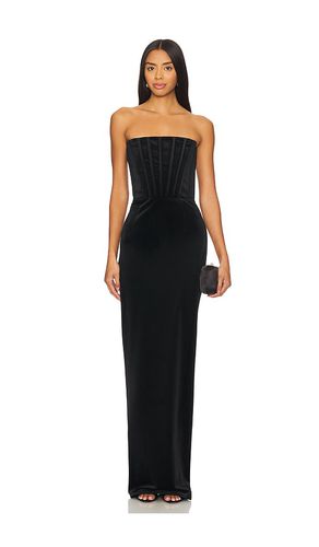 Florentina Strapless Velvet Gown in . Size M, S, XL, XS - Bronx and Banco - Modalova