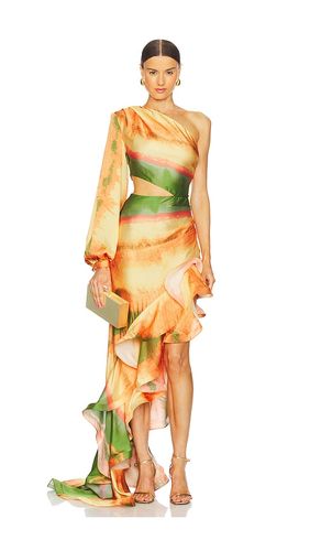 Hanna Horizon Gown in Orange. - size M (also in S, XL, XS) - Bronx and Banco - Modalova