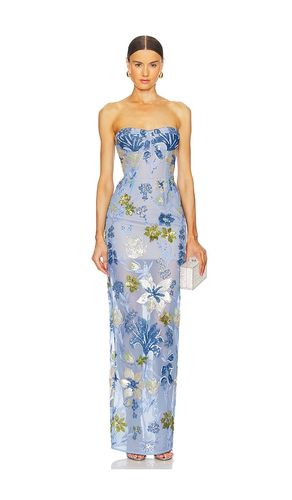 Dahlia Maxi Dress in Baby Blue. - size M (also in S, XS) - Bronx and Banco - Modalova