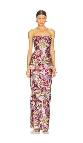 Dahlia Maxi Dress in Red,Brown. - size M (also in S, XL, XS) - Bronx and Banco - Modalova