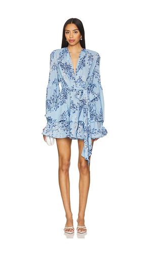 Bedouin Blue Poppy Mini Dress in Blue. - size S (also in XL) - Bronx and Banco - Modalova