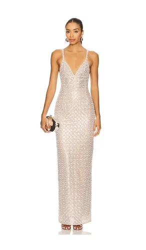 Allegra Sequin Maxi Dress in Metallic . - size L (also in XS) - Bronx Banco - Modalova