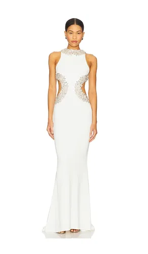 Camila Rhinestone Gown in . Taglia S. Also in M, L, XL - Bronx Banco - Modalova