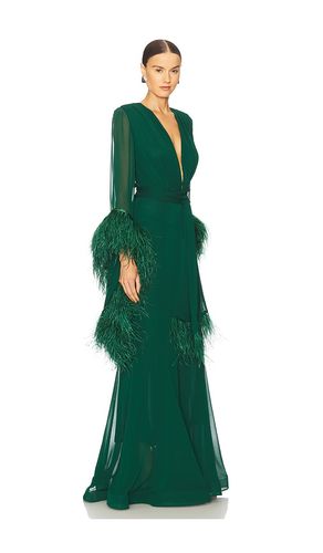Geisha V-neck Gown in . Größe L. Also in M, S, XS - Bronx Banco - Modalova