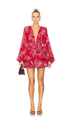 Bedouin Mini Dress in Red. - size M (also in S, XS) - Bronx and Banco - Modalova