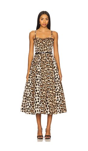 Inara Leopard Midi Dress in . - size M (also in S, XS) - Bronx and Banco - Modalova