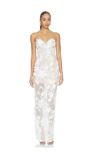 Dahlia Bridal Strapless Maxi Dress in . - size M (also in S) - Bronx Banco - Modalova