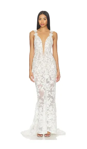 Eden Gown in White. - size M (also in XL, XS) - Bronx Banco - Modalova