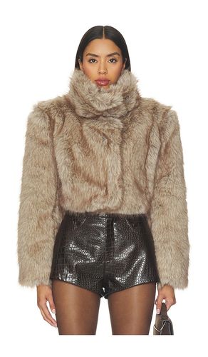Cropped Faux Fur Jacket in . Taglia S. Also in XS, M, L, XL - Bronx Banco - Modalova