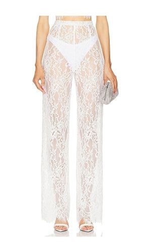 Capri Blanc Lace Pant in . - size M (also in L, S) - Bronx and Banco - Modalova