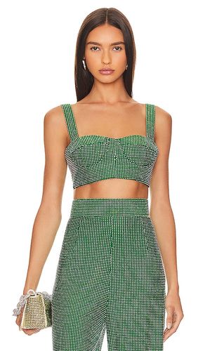 X Revolve Capri Diamond Bustier in Green. - size L (also in M, XS) - Bronx and Banco - Modalova