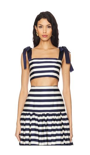 Quinn Striped Top in Navy & in Navy. - size L (also in S, XS) - Bronx and Banco - Modalova