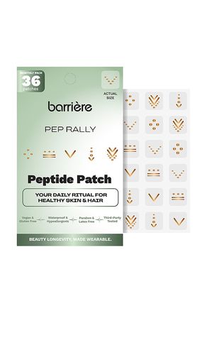 Complemento pep rally advanced peptide patch en color cobre metálico talla all - barriere - Modalova