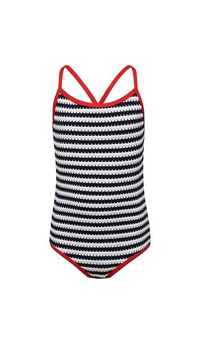 Kids Little Julia One Piece Swimsuit in Navy. - size 2 (also in 3/4, 5/6) - BEACH RIOT - Modalova