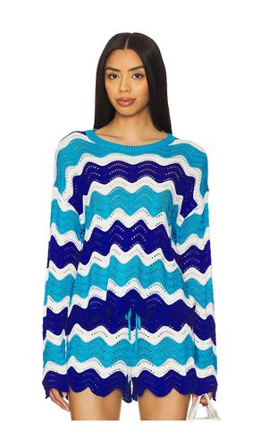 Beach Sweater in Blue. - size L (also in M, S, XS) - BEACH RIOT - Modalova