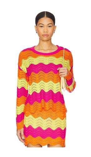 Beach Sweater in Pink. - size L (also in M, S, XL, XS) - BEACH RIOT - Modalova