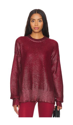 Callie Sweater in Wine. - size M (also in L, S, XL, XS) - BEACH RIOT - Modalova