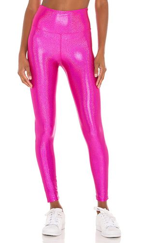 X revolve holograma shine legging en color fucsia talla L en - Fuchsia. Talla L (también en M, S, XL, XS) - BEACH RIOT - Modalova