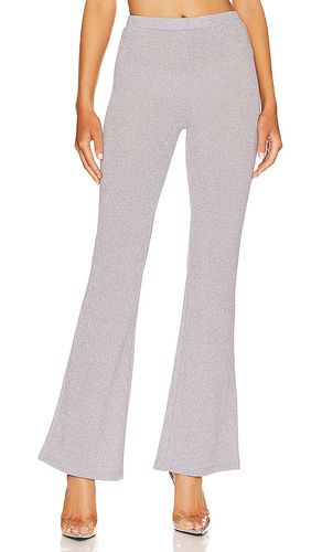 Pantalón shanna en color metálico talla M en - Metallic Silver. Talla M (también en L) - BEACH RIOT - Modalova