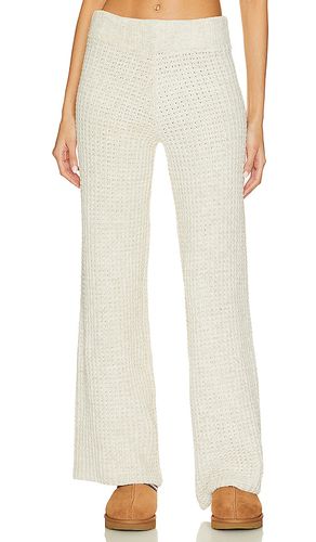 Pantalones de punto rayne en color beige talla L en - Beige. Talla L (también en M, S, XS) - BEACH RIOT - Modalova