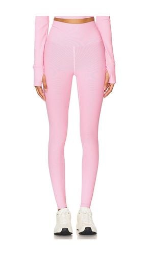 Legging acanalado tayler en color rosado talla M en - Pink. Talla M (también en S) - BEACH RIOT - Modalova