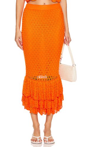 Polly Skirt in Orange. - size L (also in M, S, XL) - BEACH RIOT - Modalova