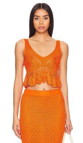 Leigh top en color naranja talla M en - Orange. Talla M (también en S) - BEACH RIOT - Modalova