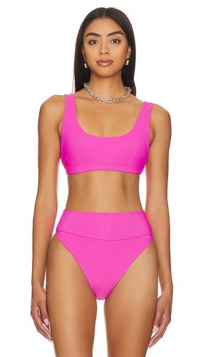 X REVOLVE Peyton Bikini Top in Fuchsia. - size L (also in M, S, XL, XS) - BEACH RIOT - Modalova