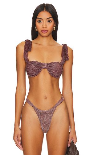 Drea Bikini Top in Brown. - size L (also in M, XL) - BEACH RIOT - Modalova